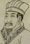 长江万里东注，晓吹卷惊涛