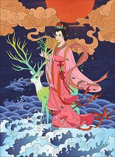 覆鹿遗蕉