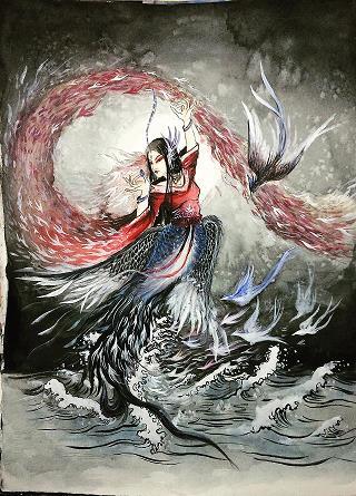 瀚海百重波，阴山千里雪